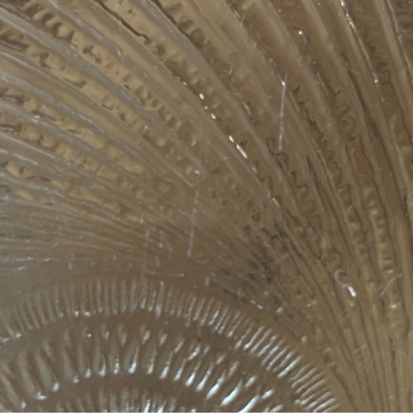 Arcoroc Seabreeze 7" Salad Dessert Plate Set of 7 Vintage Swirled Scalloped - Picture 4 of 4